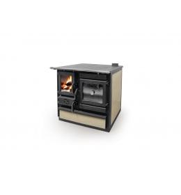 Sporák na tuhá paliva GUČA GULIVER Smart  P Pravá - béžová