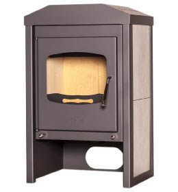 Krbová kamna HS Flamingo VEGA bělený dub