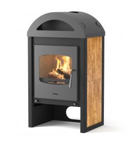 Krbová kamna HS Flamingo MELAND ořech