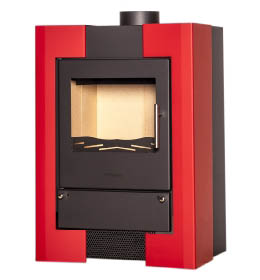 Krbová kamna HS Flamingo ESPO II červená