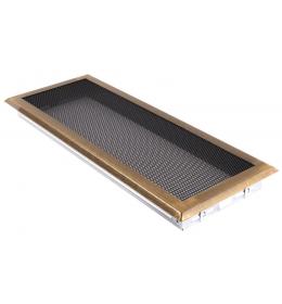 Krbová mřížka 16x45cm mosaz patina