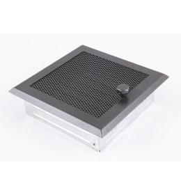 Krbová mřížka16x16cm grafit