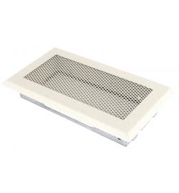 Krbová mřížka 10x20 cm krémový brokát