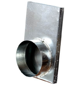 Redukce externího přívodu vzduchu 125mm, flex KRATKI