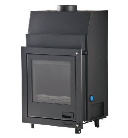 Krbová vložka HS Flamingo AQUAFLAM  17 s výměníkem a manuální regulací