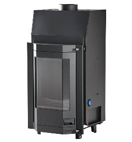 Krbová vložka HS Flamingo AQUAFLAM  PRIZMAT 12 s výměníkem a manuální regulací