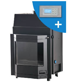 Krbová vložka HS Flamingo AQUAFLAM  PRIZMAT 25 s výměníkem a automatickou regulací hoření