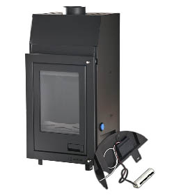 Krbová vložka HS Flamingo AQUAFLAM 12 s výměníkem a základní regulací