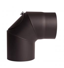 Koleno 90*/160mm/1,5mm s čistícím otvorem