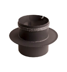 Přechod do keramického komína s růžicí 160mm/160mm/1,5mm