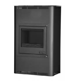 Krbová kamna HS Flamingo AQUAFLAM  25 s výměníkem - černá, základní regulace