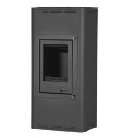 Krbová kamna HS Flamingo AQUAFLAM 7 s výměníkem - černá, automatická regulace