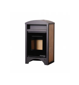 Krbová kamna HS Flamingo AQUAFLAM VARIO BARMA 11/5 Ořech