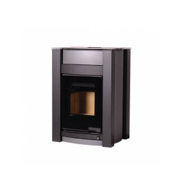 Krbová kamna HS Flamingo AQUAFLAM VARIO  KALMAR 11/5kW šedá