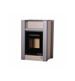 Krbová kamna HS Flamingo AQUAFLAM VARIO  LEND 11/7kW olivová