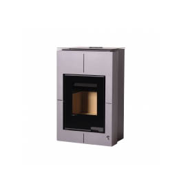 Krbová kamna HS Flamingo AQUAFLAM VARIO  SAPORO 11/7kW šedá