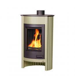 Krbová kamna HS Flamingo MASTERFLAMME  Medie I, olivová