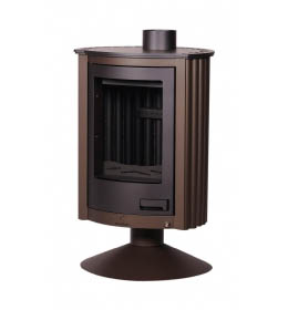 Krbová kamna HS Flamingo MASTERFLAMME  Piccolo II, hnědá - sametová
