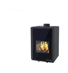 Krbová kamna HS Flamingo DELUXE  MALIA, černá