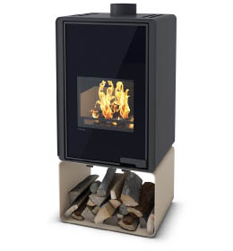 Krbová kamna HS Flamingo DELUXE  PENTAI, krémová