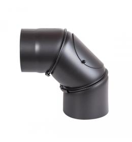 Koleno 0–90° regulovatelné s čisticím otvorem průměr 120