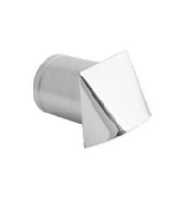 Mřížka pro přívod externího vzduchu – na fasádu nerez průměr 180 mm