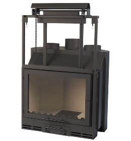 Teplovzdušná krbová vložka Kretz A 204