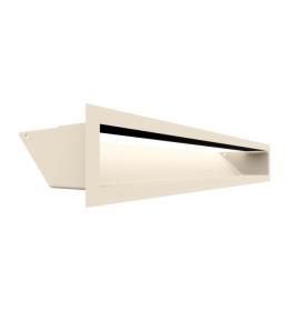 Krbová mřížka LUFT 9x60 cm krémová