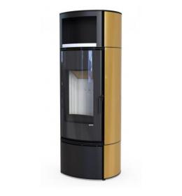 DEFRO HOME Krbová kamna ORBIS EXTENTO H - zlatá