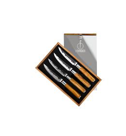FORGED Olive - 4 steakové nože 11,5 cm