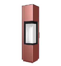 Krbová kamna Bef Aries 7E bordeaux