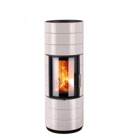 Leda Colona Lite M kulatá dvířka, bílý smalt, horní odkouření