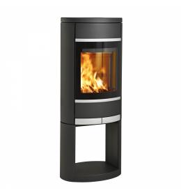 Scan 68-6 černý lak,bez bočního prosklení,hliníkové lišty lišty