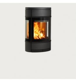 Scan 68-7 černý lak,s bočním prosklením,černé lišty