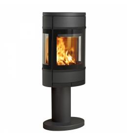 Scan 68-9 s nohou černý lak s bočním prosklením,černé lišty