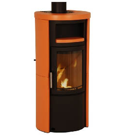 Krbová kamna HETA Scan-Line 520W s keramickým obkladem