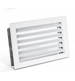 Ventilační mřížka STYLE 200 x 145 s pevnou žaluzií bílá