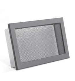 Ventilační mřížka STYLE se síťkou 220 x 90 mm černá