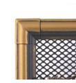 Krbová mřížka 16x16cm RETRO zlatá patina