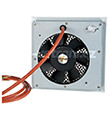 Ventilátor pro odsávání teplého vzduchu z uzavřeného krbu-CHAMONO